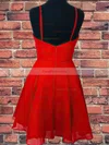 A-line V-neck Chiffon Short/Mini Homecoming Dresses #Favs020110057