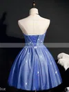 A-line Strapless Shimmer Crepe Short/Mini Homecoming Dresses #Favs020110156