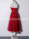A-line Sweetheart Tulle Tea-length Homecoming Dresses #Favs020110209