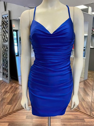 Sheath/Column V-neck Jersey Short/Mini Homecoming Dresses With Ruffles #Favs020110736 Sheath/Column V-neck Jersey Short/Mini Homecoming Dresses With Ruffles #Favs020110736