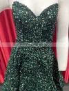 A-line V-neck Sequined Short/Mini Homecoming Dresses #Favs020110784