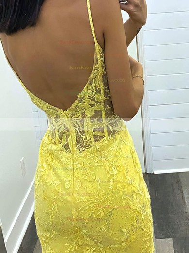 Sheath/Column V-neck Lace Short/Mini Homecoming Dresses #Favs020110962