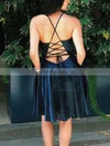 A-line V-neck Silk-like Satin Short/Mini Homecoming Dresses #Favs020111010