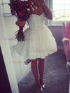 A-line Sweetheart Organza Short/Mini Homecoming Dresses #Favs020111328