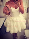 A-line Sweetheart Organza Short/Mini Homecoming Dresses #Favs020111328