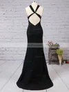 Trumpet/Mermaid Scoop Neck Jersey Floor-length Prom Dresses #Favs02016822