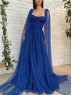 A-line Sweetheart Glitter Sweep Train Prom Dresses With Pockets #Favs020112209