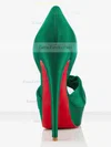 Women's Green Satin Pumps #Favs03030288