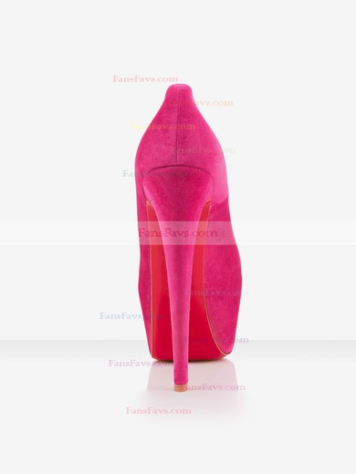 Women's Fuchsia Suede Platform #Favs03030292