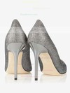 Women's Gray Sparkling Glitter Closed Toe #Favs03030299