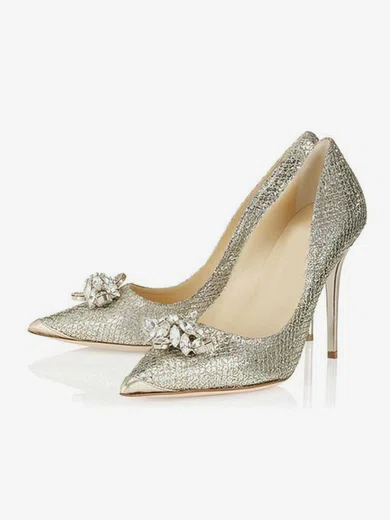 Women's Multi-color Sparkling Glitter Closed Toe with Rhinestone #Favs03030300