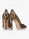 Women's Leopard Nubuck Closed Toe with Fur #Favs03030303