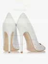 Women's White Velvet Closed Toe with Rivet #Favs03030305