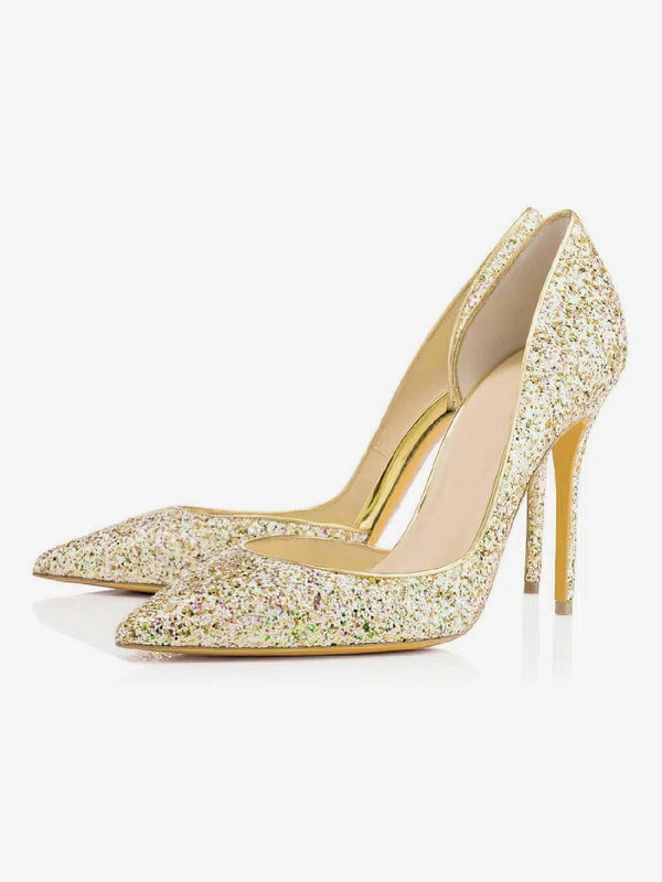 Women's Multi-color Sparkling Glitter Pumps with Sequin #Favs03030317