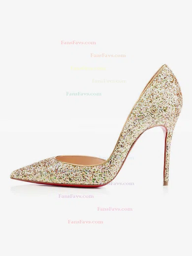 Women's Multi-color Sparkling Glitter Pumps with Sequin #Favs03030317