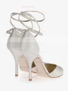 Women's White Satin Pumps with Buckle #Favs03030349